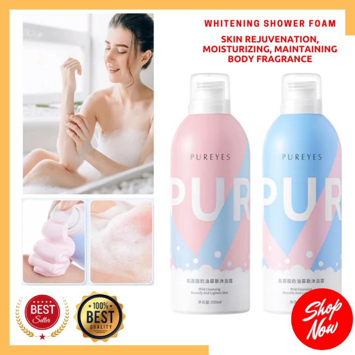 PUREYES Shower Gel Skin Rejuvenating Mousse Premium Quality Skin