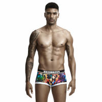 Fashion Maple Leaf Printed Mens Underwear Seobean Mens Boxers Brand Mens Underwear Wholesale