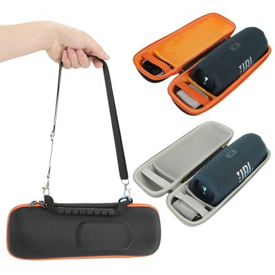 ZOPRORE EVA Hard Travel Case for JBL Charge 5 Speaker Carry Storage Case Pouch For JBL Charge5 Bluetooth Speaker Bag (With Belt)