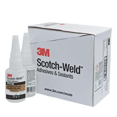 3M Scotch-Weld Plastic and Rubber Instant Adhesive PR100 20G Bottle Stronger Super Glue Multi-Purpose Fix HOT Super Strong Liquid Colorless Glue