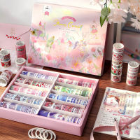 100 PcsSet Cute Washi Tape Kawaii Cartoon Masking Tape Decorative Adhesive Tape Sticker Scrapbooking Gift Journaling Stationery