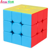 LS【ready Stock】Moyu Meilong 3X3 Speed Cube Stickerless Ergonomic Magic Cube เด็กปริศนาการศึกษาของเล่นสำหรับของขวัญวันเกิด1【cod】