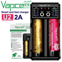 [ประกัน 1 ปี] เครื่องชาร์จถ่าน Vapcell U2 แท้ 100% สำหรับ 18650, 16340, 21700, AA, AAA (ไม่รวมถ่าน) #ถ่านชาร์จ aa  #ถ่านชาร์จ 18650  #ถ่านชาร์จ usb #ถ่านชาร์จ 3 7v  #ถ่านชาร์จ