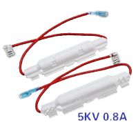 ][[ 5KV 0.8A High Voltage Fuse For Microwave Ovens Universal Fuse Holder Microwave Oven Repair Parts Accessories