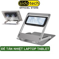 Đế tản nhiệt laptop ipad máy tính bảng sò lạnh SIDOTECH DP01 giá đỡ thumbnail