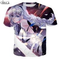 CLOOCL Honkai Impact 3rd Anime 3D Print Men Casual T-Shirts