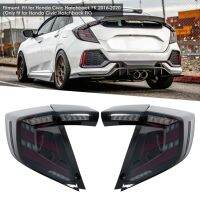 ไฟท้าย LED Assembly Refit สำหรับ Mugen สไตล์ Fit สำหรับ Honda Civic 10th Hatchback FK 2016-2020