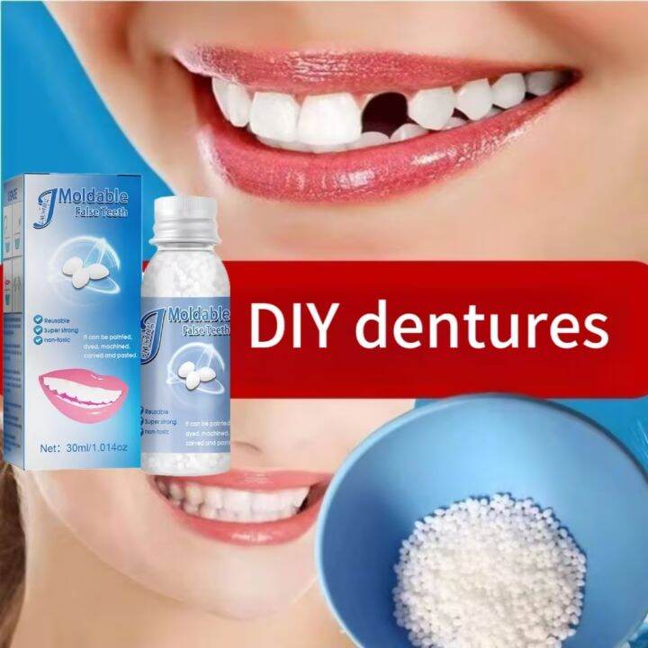 Temporary Tooth Repair Denture Filling Solid Gel Thermoforming Denture