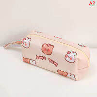 เคสราคาถูกดินสอวาดรูปการ์ตูนหมีน้อยกระเป๋าดินสอความจุขนาดใหญ่อุปกรณ์หน้าจอคอมพิวเตอร์ที่ใส่ของเพื่อจัดระเบียบ