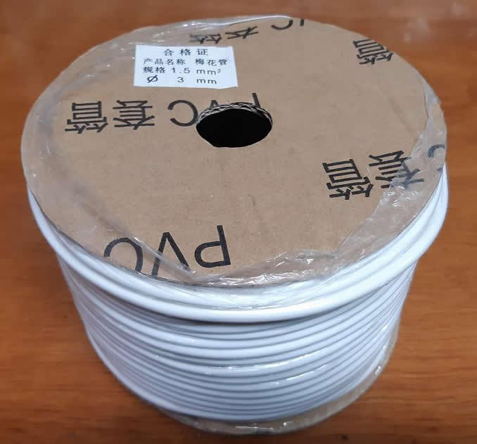 ปลอกpvcมาร์คสายไฟ-wire-marking-tube-pvc-hot-mark-wire-mark-เบอร์-3mm-ใช้กับเครื่องพิมพ์ปลอกสายไฟได้ทุกยี่ห้อ-ใช้กับสาย-1-5mm2-ม้วนยาว-60-m