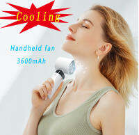 2023 ใหม่ 3600mAh เครื่องทำความเย็นมือถือพัดลมแขวนคอพับได้ความทนทานสูงสุดถึง 20 ชั่วโมงเหมาะสำหรับสำนักงานห้องเรียนการใช้งานกลางแจ้ง