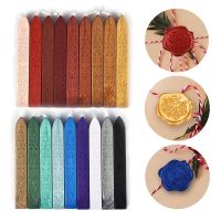 1pc Sealing Wax Sticks Colorful Antique Strips Candle Beeswax for Postage Letter Stamp Retro Wedding Envelope Invitation