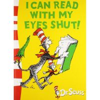 I Can Read with My Eyes Shut By DR SEUSS Educational English Picture Book Learning Card Story Book For Baby Kids Children Gifts Flash Cards Flash Card