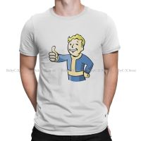 Large mens short sleeves Fallout Shelter Game Tshirt For Men Good Essential Soft Sweatshirts T Novelty Trendy 4XL.5XL.6XL