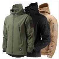 Fleece Autumn Military Men Jackets Waterproof Fishing Warm Hiking Camping Climbing Female Winter Tracksuits Coat Thermal Fall