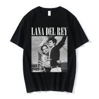 เสื้อยืดลายกราฟฟิคล่องเรือ Lana เดลเรย์ Ldr สำหรับนักร้อง1-90S เสื้อยืดแขนสั้นวินเทจสำหรับผู้ชายฮาราจูกุทรงโอเวอร์ไซส์เสื้อยืดสตรีทแวร์2023