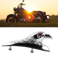 Mudguard Ornament,Universal Motorcycle Aluminium Chrome Plating Front Fender Mudguard Decor Ornament Eagle Head Statue Fit for Kawasaki