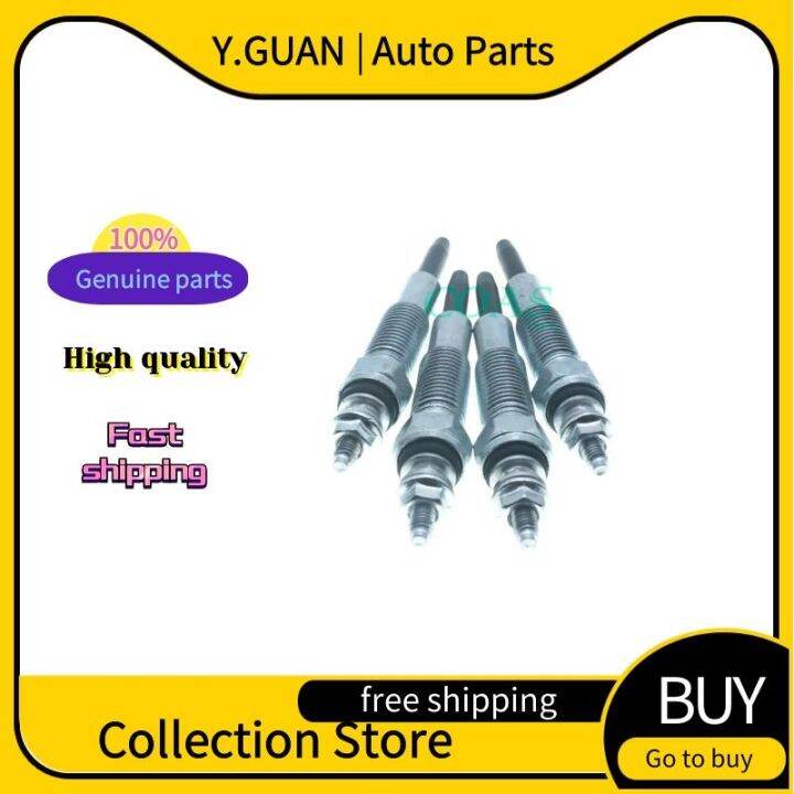 4PC diesel Glow plug For Mazda Bongo 2.5TD B2500, Ford Freda Ford WL03