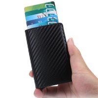 【CW】♟❀  2022 Credit Card Holder Wallet Men Bank Cardholder Leather with Money