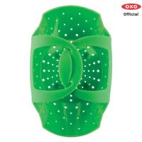 OXO แผ่นซิลิโคน สำหรับนึ่ง สีเขียว l OXO GG Silicone Pressure Cooker Steamer Green ทนความร้อนสูงมากถึง 315 องศา ทนทาน ไม่เสียทรงง่าย