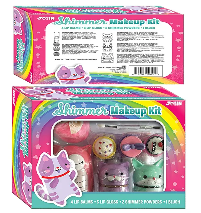 Joyin Toy Allinone Girls Makeup Kit Including 4 Lip Balms ชุดแต่งหน้า