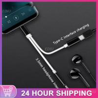 2-in-1 USB C To 3.5mm Headphone And Charger Adapter Type C To 3.5mm Audio Adapter With Charger Port For Smart Phone Cables