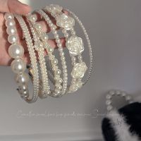 【Ready Stock】 ✌✠ C18 Korean Retro Pearl Headband Womens New Hair Accessories In Summer 2022