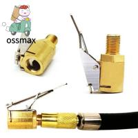 OSSMAX คลิปหนีบวาล์วปั๊มลมสำหรับรถยนต์เครื่องสูบลมอเนกประสงค์ขนาด8มม. ตัวเชื่อมอะแดปเตอร์