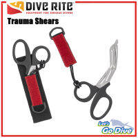 DIVE RITE ? Trauma Shears - กรรไกรสแตนเลส สำหรับใช้งานตัดใต้น้ำ ตัดสาย ตัดเชือก