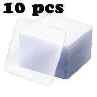 10pcs Transparent Magic Powerful Multifunctional Nano Seamless Double sided Sticker Tape Sticky Anti Slip Pads Home Supplies