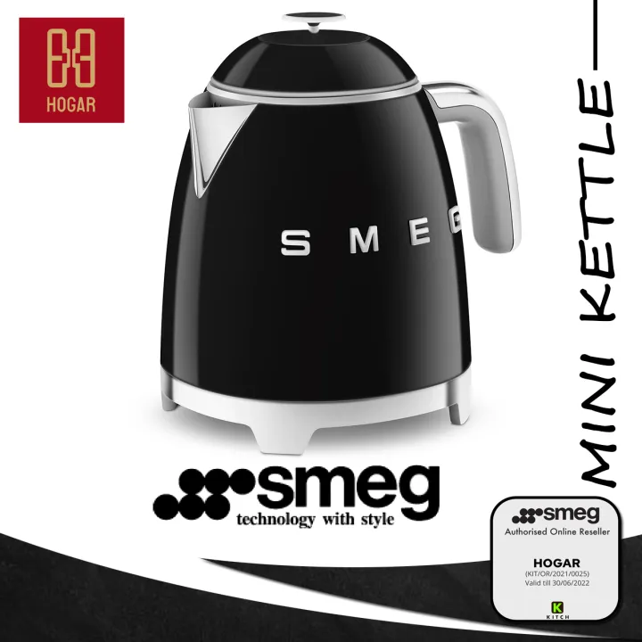 Smeg Kettle KLF05 BLACK Retro Electric Kettle Electric Jug Kettle KLF05BL Smeg Black