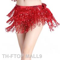 2023FTOP MALL9 9 สีผู้หญิง Belly เสื้อผ้าอุปกรณ์เสริมพู่เข็มขัดหญิง Bellydance ผ้าพันคอสะโพกเลื่อมเข็มขัดหนัง สายรัด