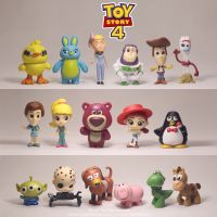 Disney Toy Story 4 Woody Buzz Lightyear 3-5ซม.รุ่นQตัวเลขการกระทำตุ๊กตามินิของเล่นเด็กรุ่นสำหรับของขวัญเด็ก