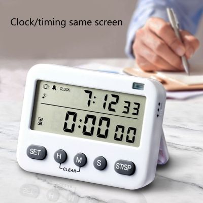 ◙ YS-218 Digital Timer 100 Hour Dual Count Down and Up Kitchen Timer LCD Display
