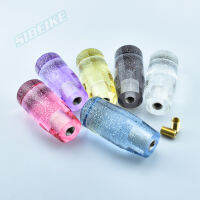 JDM G Litter อะคริลิเกียร์เปลี่ยนลูกบิด6สีคริสตัลใสเกียร์ติด S Hifter ลูกบิด1015202530เซนติเมตรที่มีไฟ LED