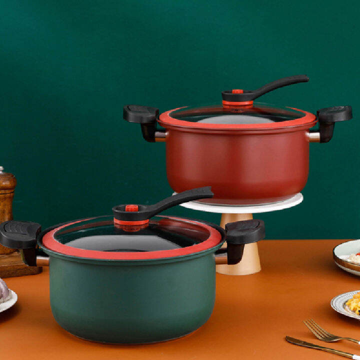 24cm Nonstick Micro Pressure Cooker 3.5L Lazada PH