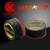 Konllen ปลายคิวบิลเลียด Carom,อุปกรณ์ตกแต่งปลายบิลเลียดคิว14มม. มีความยืดหยุ่นดีหมู6ชั้นแบบมืออาชีพ