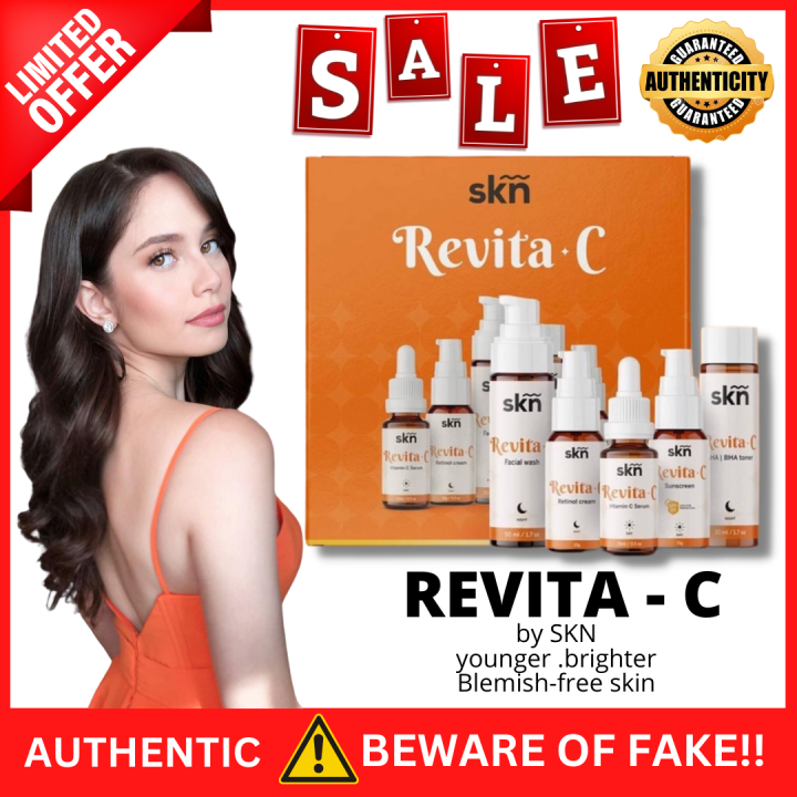 JESSY MENDIOLA SKN RevitaC Retinol + Vitamin C for all skin types by SKN REVITA C ] dullness