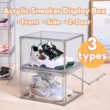 Branded Folding Shoe Storage Case Stackable Plastic Clear Magnetic  Custom Logo Sneaker Storage Containers Box Shoes - China Shoe Box and Shoe  Box Organizer price