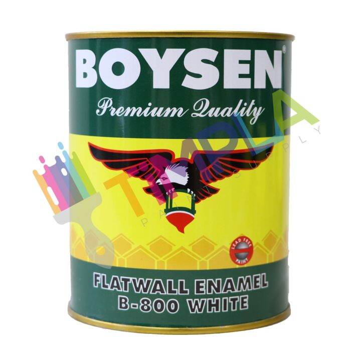 boysen b800 flatwall enamel white Lazada PH