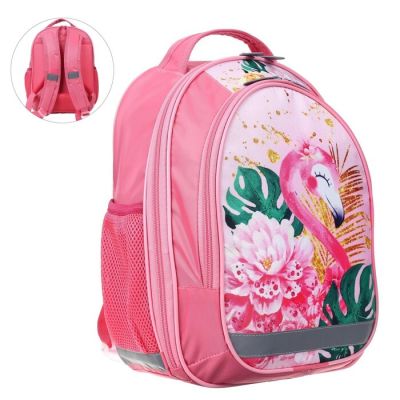 กระเป๋าเป้โรงเรียน ";Flamingo";, 37X27X16 Cm,เหมาะกับการทำงานกลับ
