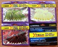 Natfishing ปลายาง KOSADAKA X-TECH 5CM มือกระพง ช่อน ไม่ควรพลาด เหยื่อยางสามัญประจำกล่อง 1ซอง 10ตัว