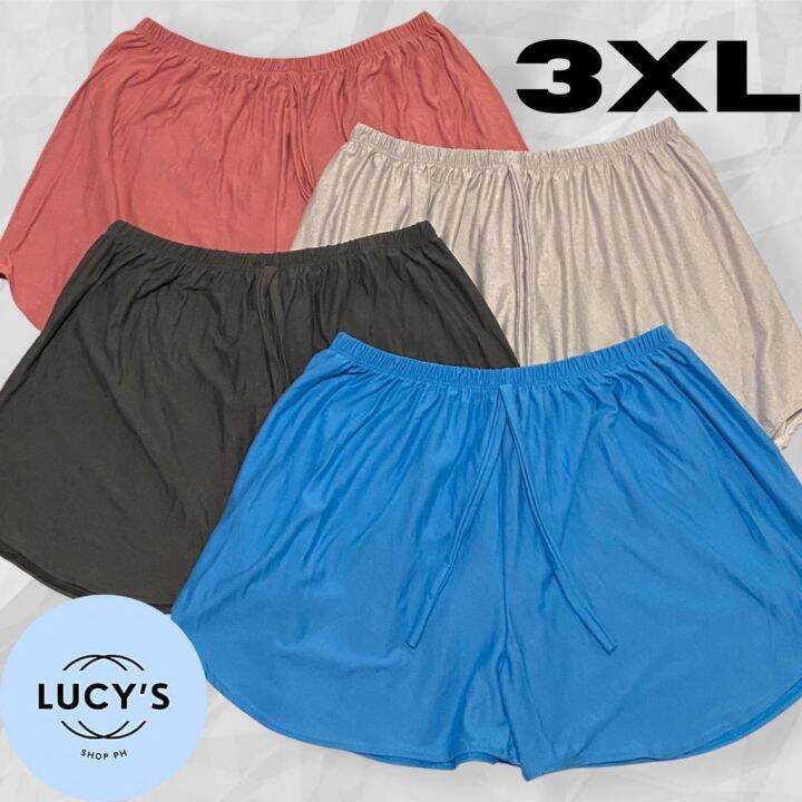 3XL Candy Shorts Cotton Spandex Plus Size fit to 30 48inches Lazada PH