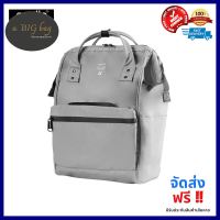 ของมันต้องมี anello กระเป๋าสะพายหลัง Regular W-Proof Classic Backpack-anello lining_OS-N016 - GREY ใส่ของได้เยอะสำหรับผู้หญิงและผู้ชายถือไปทำงาน เที่ยว ออกกำลังกาย by aBIGbag