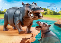 Playmobil 70354 Zoo Hippo with Calf สวนสัตว์ ฮิปโปและลูก