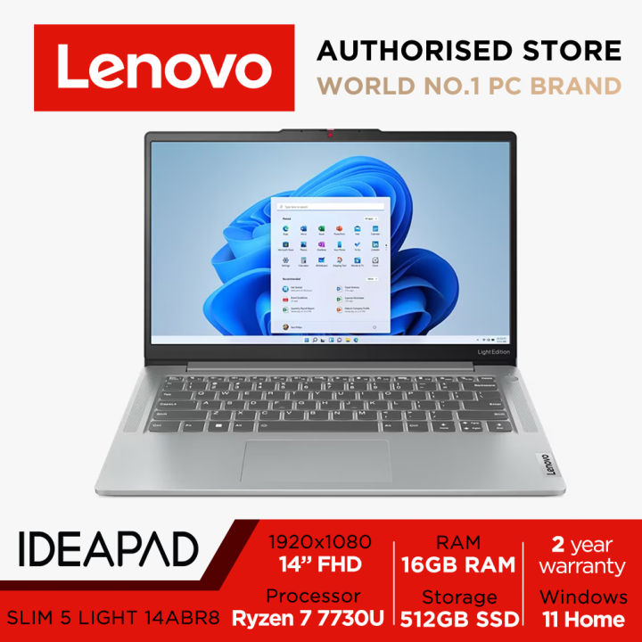 Lenovo Ideapad Slim Light Abr Xs Sb Fhd X