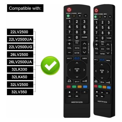 New AKB72915239 Replace Remote fit for LG Smart TV 26LV2500 32LK330 32LK450 32LV2500 42LK520UB 42LV3500 42LV3500UA