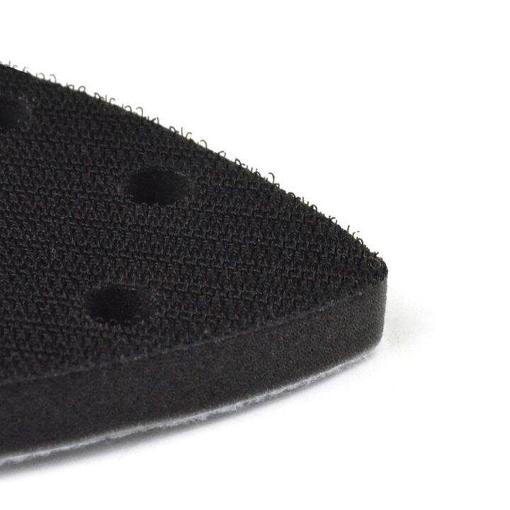 2pcs-90x90x90mm-6-hole-soft-sponge-hook-amp-loop-surface-protection-interface-pad-for-uneven-surface-polishing
