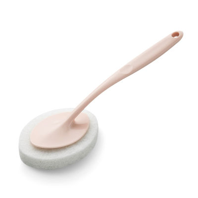 Long Handle Brush Eraser Magic Sponge Diy Cleaning Sponge for Dishwashing Kitchen Toilet Bathroom Wash Cleaning Tool Accessory
