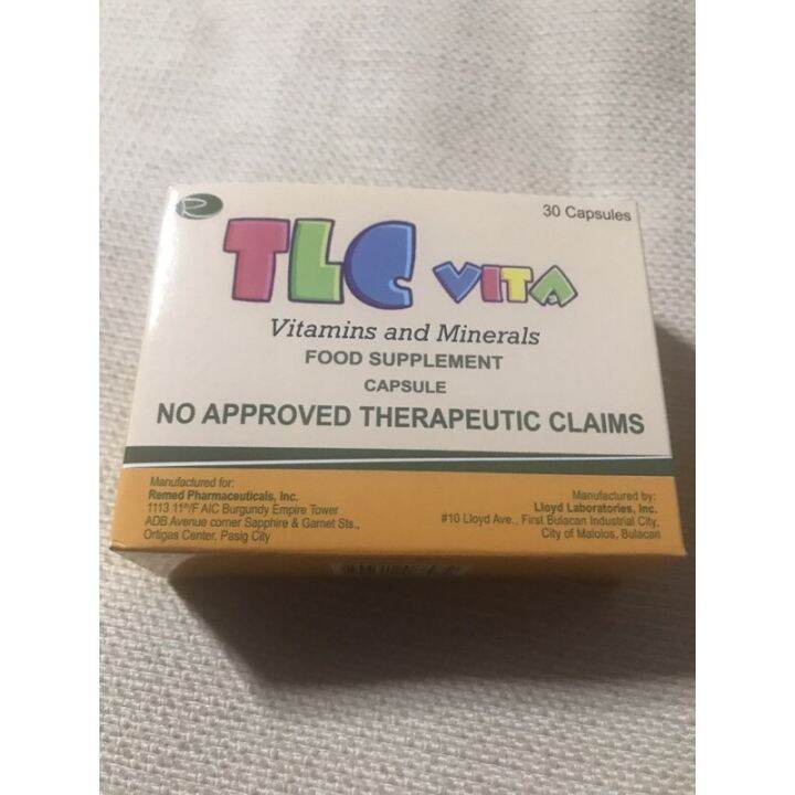 ☀TLC VITA MULTIVITAMINS FOR ADULTS♡ Lazada PH